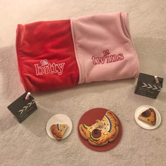 American Girl Bitty Twins Bitty Baby Movie Chair and Snack Set - Picture 3 of 6